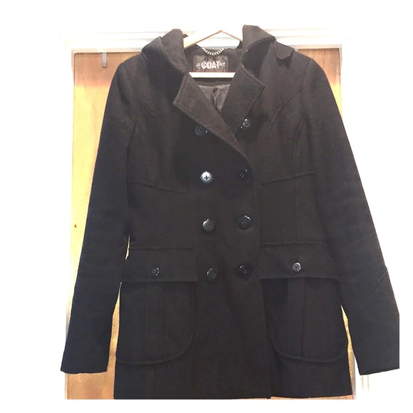 Jill Stuart Jackets & Blazers - Jill Stuart hooded pea coat - M